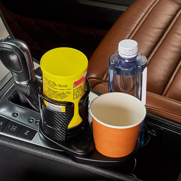 Multifunctional Car Cup Holder — Snacks Tray + Water Cup Drink Holder Horizons Deal 